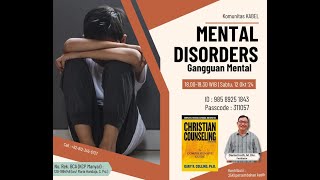 Mental Disorders Ev Daniel Iroth M Div [upl. by Immaj]