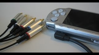 PSP an TV anschließen und spielen  Testgameplay [upl. by Apple]