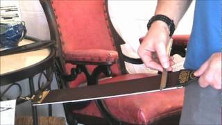 How to use a Leather Strop [upl. by Mcgill]