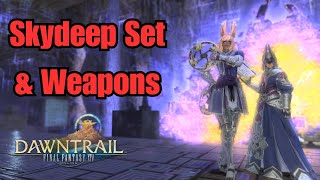 FFXIV Skydeep Set and Weapons [upl. by Katt238]