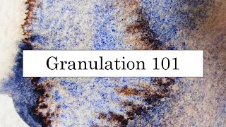 Granulation 101  EVERYTHING you should know about granulating watercolors to create STUNNING art [upl. by Anivol692]