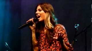 Christina Perri  Crying Roy Orbison cover live HMV Ritz Manchester 160112 [upl. by Naols]