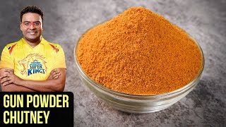 Gun Powder For Idli Dosa  How To Make Idli Podi  Indian Culinary League  Varun Inamdar [upl. by Nassi298]