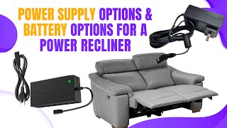 Power Recliner Power Supply and Lithium Rechargeable Battery Options Eliminate the wires recliner [upl. by Theodora]