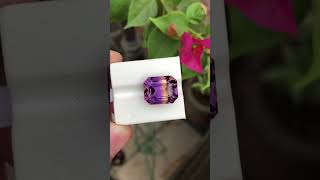 Beautiful Natural Tricolor Ametrine Gemstone love fashion jewellery [upl. by Mora744]