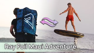 Ray Foil Maui Adventure Premium Efoil unboxing [upl. by Letnoj]