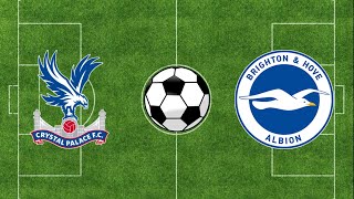 Crystal Palace vs Brighton  Premier League 202324 [upl. by Garlanda340]