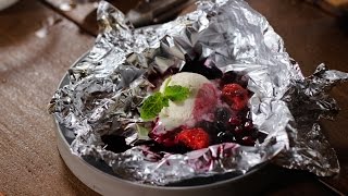 Winters Grillen  Tonijn amp papillot van rood fruit [upl. by Amoakuh]