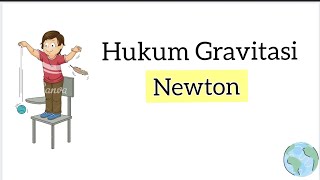 Fisika kelas 10  Hukum Gravitasi Newton [upl. by Eimmij603]