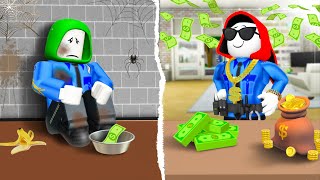 BILLIONAIRE JJ Police vs POOR Mikey Police  Maizen Roblox  ROBLOX Brookhaven 🏡RP  FUNNY MOMENTS [upl. by Nilya503]