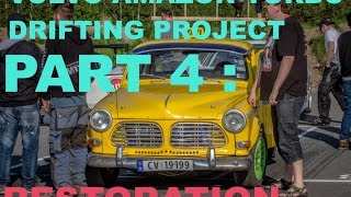 Volvo Amazon Turbo Drifting Project part 4 Restoration [upl. by Ennairej662]