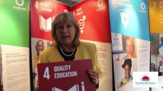 Margaret Mitchell MSP supports the Global Goals [upl. by Varian]