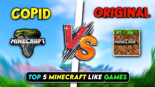 Top 5 Games Like Minecraft 😱 Actually Below You Mind  Copy Games of Minecraft 2024 [upl. by Solraced]