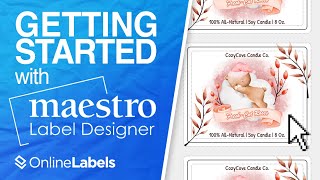 Getting Started with Maestro Label Designer  OnlineLabels [upl. by Averil654]