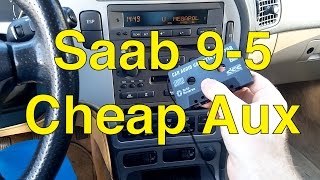 Cheapest Aux For Saab 95  Trionic Seven Quick Tip [upl. by Nosnej]