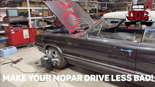 How To Make Your Classic Mopar Handle Suspension Upgrades Modern Alignment Specs And More [upl. by Otrebtuc]