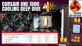 Corsair One i500 Thermal Deep Dive  your questions answered [upl. by Airdnalahs244]