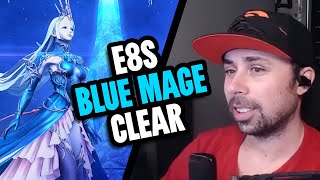 FFXIV  E8S Shiva Savage Blue Mage Clear  Mightier Than The Verse [upl. by Aldwin]