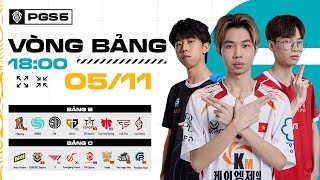 🏆PUBG Global Series 6 Vòng Bảng  B vs C CES TDT NAVI PeRo T1 GEN FAZE 4AM DAY 17 [upl. by Mylor162]