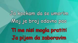 Gazde  Ja pijem da zaboravim Karaoke [upl. by Aidin]