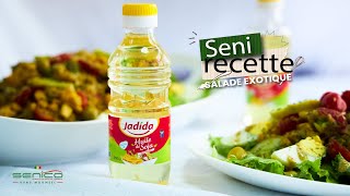 Senirecette  salade exotique [upl. by Ahsinad758]