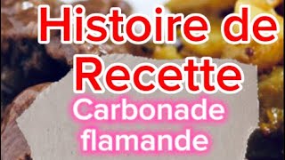 Histoire de recette  les carbonades flamandes [upl. by Camila]