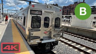 Denver RTD Commuter Rail B Line Westminster Station to Union Station Hyundai Rotem 4K Train Ride [upl. by Koppel]