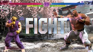 Street fighter 6 🔥 ChrisTatarian Ken Vs MenaRD Zangief🔥 SF6 High Level Matchs [upl. by Karole]