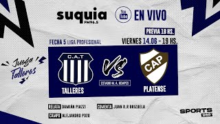 En Vivo  Talleres  Platense  Fecha 5  Liga Profesional  Radio Suquia [upl. by Dnomasor]