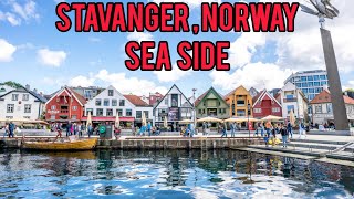 4K Walking Stavangers Seaside so Beautiful norway 4kwalk [upl. by Nhguaval]