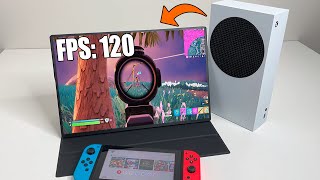 120 FPS Portable Monitor for Xbox Series S Switch amp PS5  UPerfect [upl. by Hanej]