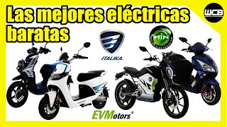 Motocicletas ELECTRICAS en México Las más BARATAS y MEJORES  2021 [upl. by Erdnua]