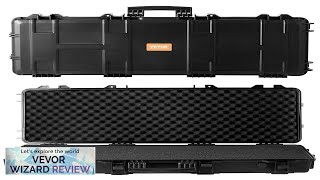 VEVOR Tactical Range Case Outdoor Tactical Hard Case with 3 Layers Fullyprotective Review [upl. by Ko]