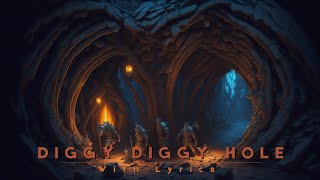 WIND ROSE  Diggy Diggy Hole  With Lyrics [upl. by Ciprian]