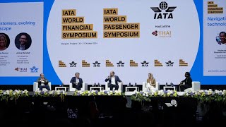 IATA World Financial SymposiumWorld Passenger Symposium 2024 Highlights [upl. by Adamski]