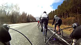 Road cycling with Alexander Stubb Gopro HD [upl. by Nekial]