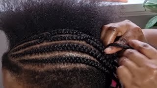 Men Braids hairstylesCriss Cross Braids [upl. by Murray]