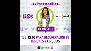 168 Dieta Keto Recuperación más rápida de lesiones y cirugías [upl. by Eolhc]