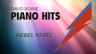 Rebel Rebel David Bowie Piano Version [upl. by Gnidleif]