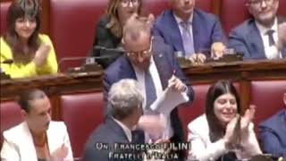 FILINI quotGORGIA MELONI VA IN EUROPA DA VINCITRICE LUNICO CAPO DI GOVERNO A VINCERE LE ELEZIONIquot [upl. by Aniakudo139]