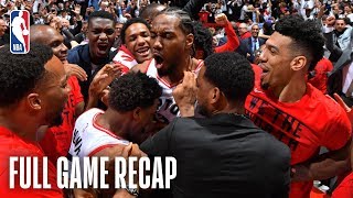 76ERS vs RAPTORS  JAWDROPPING End to Series Finale  Game 7 [upl. by Nitsug]