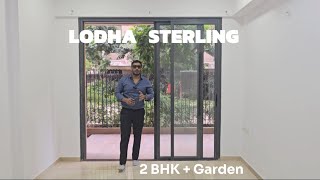 Lodha Sterling  2 Bhk  Garden  Ready To Move  Thane West [upl. by Schargel510]