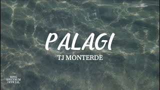 Palagi  TJ Monterde Lyrics [upl. by Peterman520]