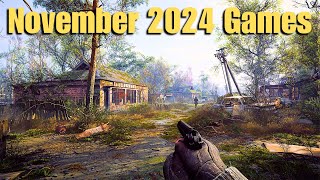 10 Great Games Coming in November 2024 You Shouldnt Miss [upl. by Etnovahs]