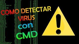 ¡¡¡COMO DETECTAR Y BORRAR VIRUS CON CMD [upl. by Assenal]