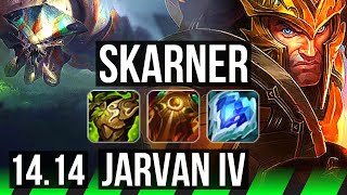 SKARNER vs JARVAN IV JGL  Rank 2 Skarner 10324 36k DMG Rank 16  VN Challenger  1414 [upl. by Erbua]