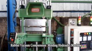 Rubber Vacuum Compression Molding Hydraulic Machine [upl. by Revolc270]