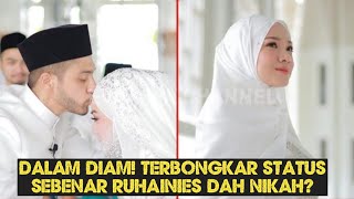 Tersebar Status sebenar Ruhainies Rupanya Dah Nikah Namun Bukan dengan Aliff Patutlah😱 [upl. by Brannon]