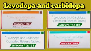 syndopa tables levodopa and carbidopa tables ip in hindi [upl. by Atrahc]