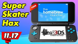 How to Homebrew Your quotNEWquot 3DS Updated Super Skater Hax Full Guide [upl. by Ssew]